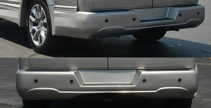 Custom Chevy Express Van  All Styles Rear Bumper (2016 - 2024) - $650.00 (Part #CH-035-RB)